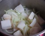 A picture of step 2 of Easy ❤ Turnip and Soy Milk Potage ❤.