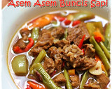 Foto langkah ke 6 dari resep Asem2 Daging Sapi Buncis segarr khas rumahku.