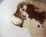 Une image de l'étape 4 de Financiers chocolat praliné et éclats de noisettes.