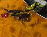 A picture of step 4 of Mangalore cucumber huli(sambhar).