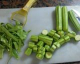 A picture of step 1 of HCG diet meal 3: baked chicken zucchini pockets.