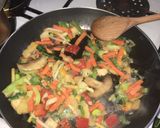 Brilliáns pirított tészta édes-savanyú csirkével recept fázis 2 fotója