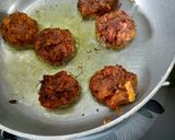 A picture of step 3 of Neem Flowers Vada.