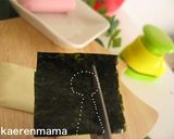 A picture of step 4 of How to Make Baikinman Onigiri.