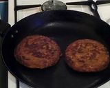 A picture of step 5 of Vickys Red Bean & Oat Burgers, GF DF EF SF NF.