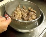 A picture of step 7 of Osaka Okonomiyaki with Beef Tendon.
