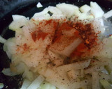 Foto del paso 5 de la receta: Calabaza rellena vegetariana rica y fácil