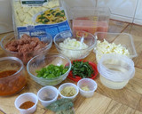 Foto del paso 1 de la receta: Ravioles de ricotta y espinaca con salsa de carne y tomate a la albahaca