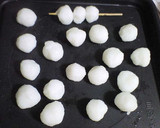 A picture of step 5 of Make Mitarashi Dango Dumplings with Mashed Leftover Rice.