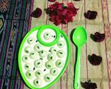 A picture of step 10 of Suji Ras Malai.