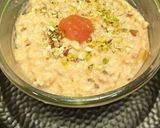 A picture of step 7 of Papaya Oats Healthy Breakfast.