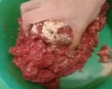 Foto del paso 3 de la receta: Carne de res para hamburguesa 🍔