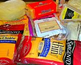 A picture of step 4 of Mike's Seafood Meat Bread & Cheese Appetizer Boards.