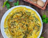 A picture of step 4 of Frittata with Silene (Stridoli).
