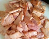 A picture of step 2 of Vickys Creamy Chicken and Bacon Pasta, GF DF EF SF NF.