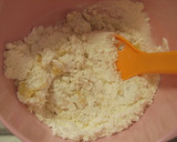 A picture of step 2 of Banana Scone Using Pancake Mix.