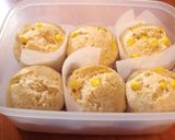 A picture of step 6 of Oatmeal, Walnuts & Cocoa Steamed Bread.