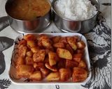 A picture of step 2 of Boiled Potato Roast.