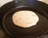 A picture of step 4 of Chocolate Chip Chia pancakes.