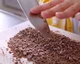 A picture of step 6 of Easy Chocolate Cake, moist and light-textured.