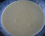 A picture of step 2 of Vanilla Bean Custard Made with a Whole Egg in a Microwave.