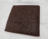 Cara Membuat Brownies Kukus Gulung Batik 10