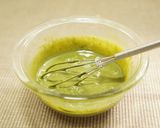 A picture of step 2 of Creamy and Rich Matcha Pudding.