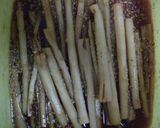 A picture of step 6 of Simmered Burdock Root with Sesame Seeds.