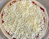 A picture of step 6 of Cheesy Veg Pizza.