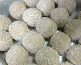 A picture of step 3 of Chewy Taro Root and Cheese Croquettes.