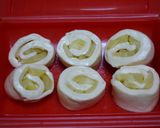 A picture of step 7 of Microwave-simmered Apples in Apple Bread.