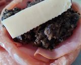 Gombával-sajttal töltött rántott karaj gluténmentesen recept fázis 3 fotója