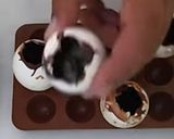 A picture of step 5 of Caramel Chocolate in Egg.