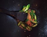 Foto langkah ke 2 dari resep Ikan Asin Cue Cabe Ijo.