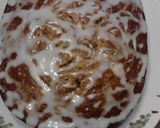 A picture of step 13 of THE DRUNKEN NUT ( alcoholic banana nut bread).