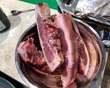 A picture of step 1 of Quite crispy lamb chops.