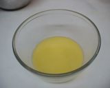 A picture of step 1 of Microwave-Oven Cream Puffs.