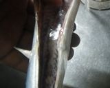 A picture of step 2 of Seasonal Pacific Saury in Teriyaki Sauce.