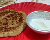 A picture of step 10 of Punjabi Chini ka Parantha.