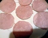 A picture of step 2 of Ladybirds Double Bacon Bites ..