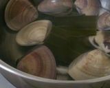 A picture of step 3 of For Doll Festival: Clam Clear Broth Soup.