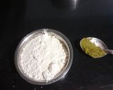 A picture of step 1 of Jowar Bhakhri with vegetable.