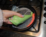 A picture of step 9 of Rainbow cake.