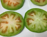 Foto del paso 1 de la receta: Tomates verdes fritos