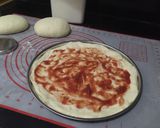 Foto langkah ke 7 dari resep Pizza Margharita, tanpa fresh basil > _ <.