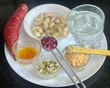 A picture of step 1 of Satvic Rabdi (VEGAN).