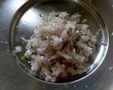A picture of step 1 of Paneer jalfrezi.