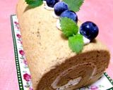 A picture of step 14 of Milk Tea Chiffon Roll Cake.