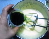 A picture of step 5 of Matcha Chiffon Cake.