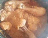 A picture of step 2 of Amul chicken.